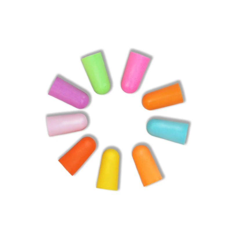 10Pair 5Pair Ear Plugs High-quality Foam Anti Noise Ear Plugs Ear Protectors Sleep Soundproof Earplugs Workplace Safety Supplies