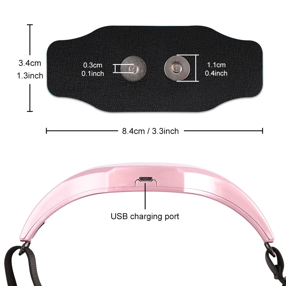 Smart Electric Head Massager Sleep Monitor Insomnia Migraine Relief Massage Release with Stress Sleep Therapy Device Sleep Mask