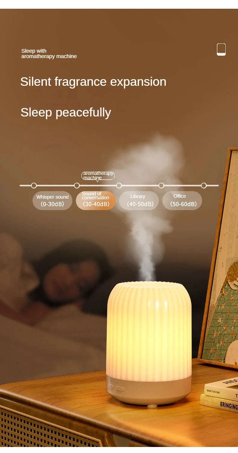 Home Essential Oil Aromatherapy Machine Automatic Perfume Machine Bedroom Diffuser With Night Light Humidifier