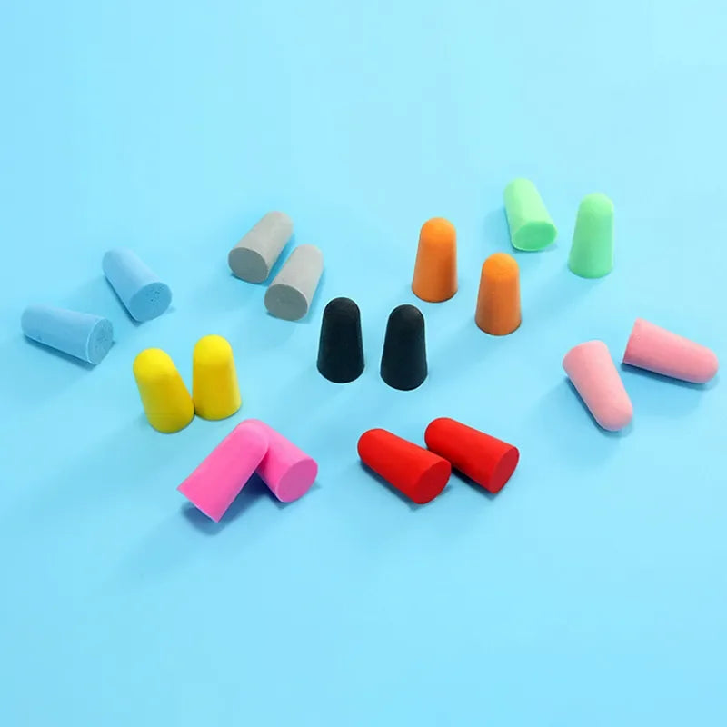 10Pair 5Pair Ear Plugs High-quality Foam Anti Noise Ear Plugs Ear Protectors Sleep Soundproof Earplugs Workplace Safety Supplies