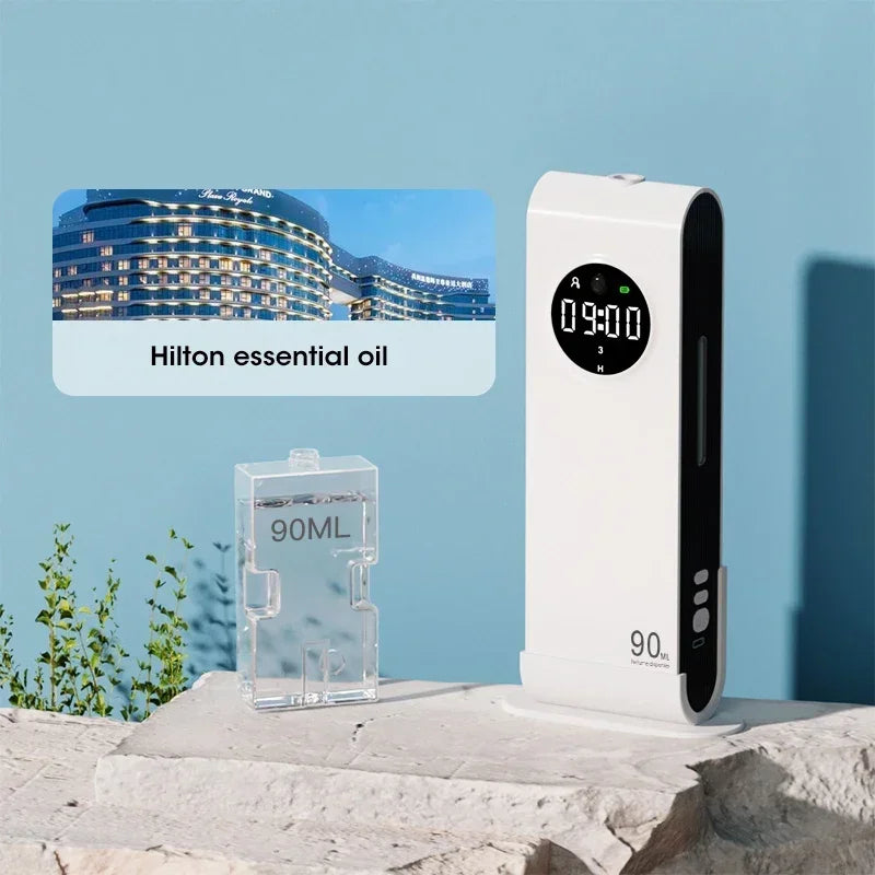 Automatic Sensor Aromatherapy Diffuser Night Light Essential Oil Diffuser Home Fragrance Machine for Relaxation Mood Enhancement
