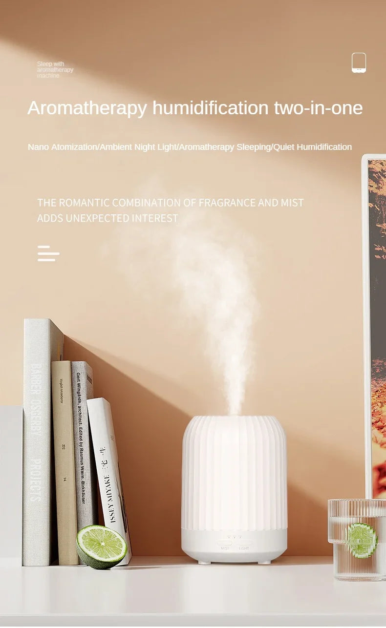Home Essential Oil Aromatherapy Machine Automatic Perfume Machine Bedroom Diffuser With Night Light Humidifier