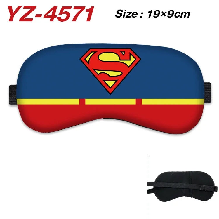 Superman Batman Sleeping Mask Men Sleeping Blindfold Soft Eye Masks Creative Eye Cover Male Mask Eyepatch Nap Health Eye Cover