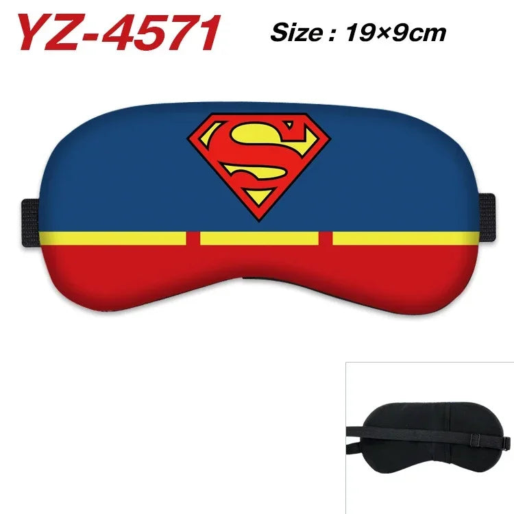 Superman Batman Sleeping Mask Men Sleeping Blindfold Soft Eye Masks Creative Eye Cover Male Mask Eyepatch Nap Health Eye Cover