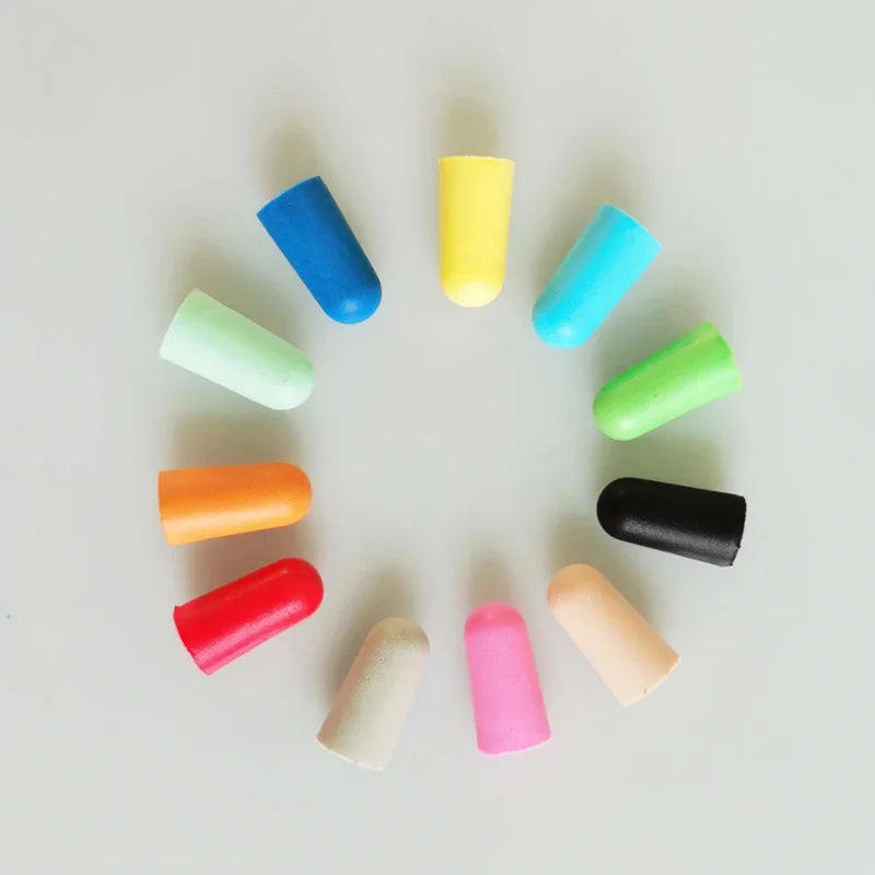 10Pair 5Pair Ear Plugs High-quality Foam Anti Noise Ear Plugs Ear Protectors Sleep Soundproof Earplugs Workplace Safety Supplies