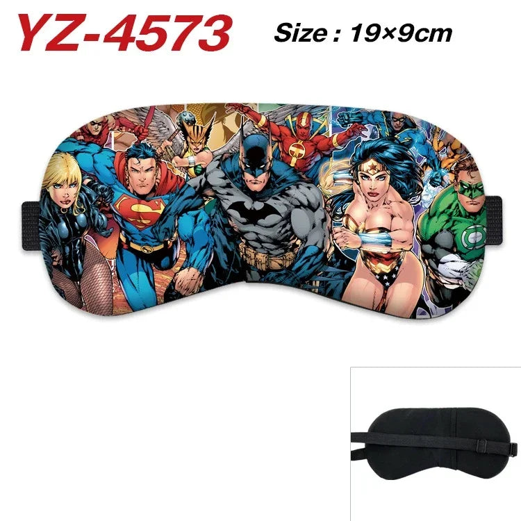 Superman Batman Sleeping Mask Men Sleeping Blindfold Soft Eye Masks Creative Eye Cover Male Mask Eyepatch Nap Health Eye Cover