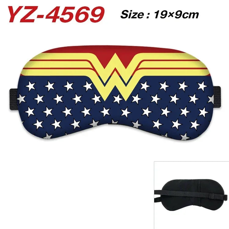 Superman Batman Sleeping Mask Men Sleeping Blindfold Soft Eye Masks Creative Eye Cover Male Mask Eyepatch Nap Health Eye Cover