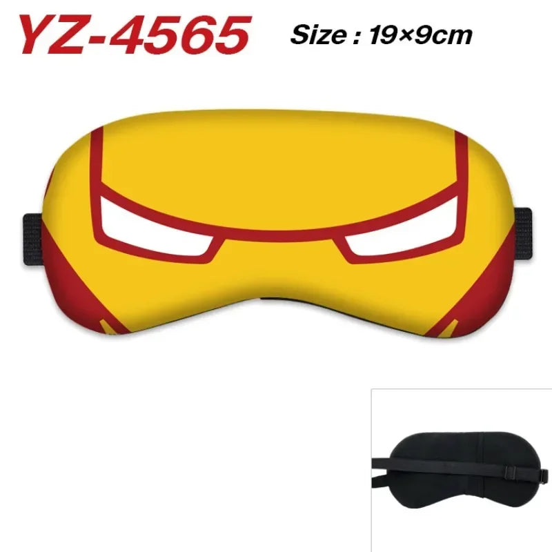 Superman Batman Sleeping Mask Men Sleeping Blindfold Soft Eye Masks Creative Eye Cover Male Mask Eyepatch Nap Health Eye Cover