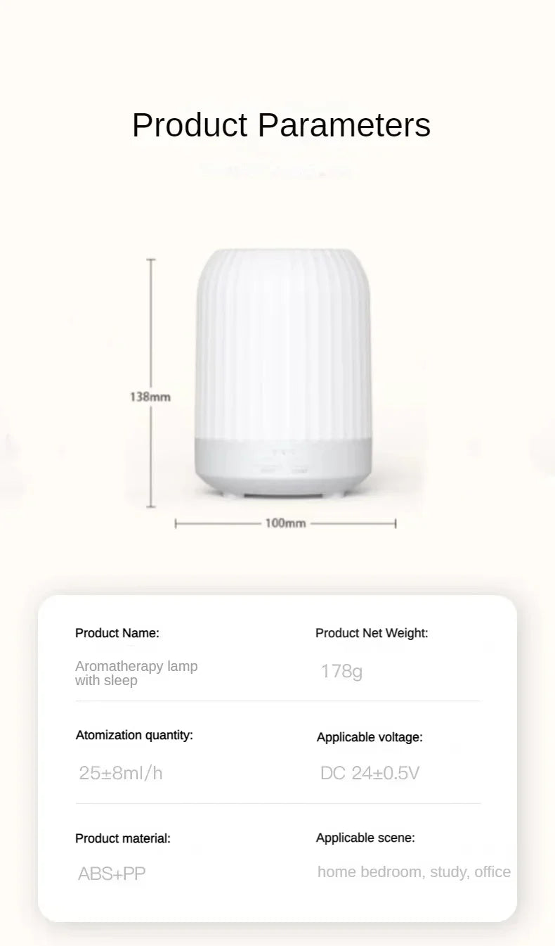 Home Essential Oil Aromatherapy Machine Automatic Perfume Machine Bedroom Diffuser With Night Light Humidifier