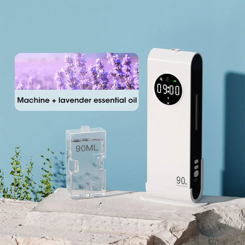 Automatic Sensor Aromatherapy Diffuser Night Light Essential Oil Diffuser Home Fragrance Machine for Relaxation Mood Enhancement