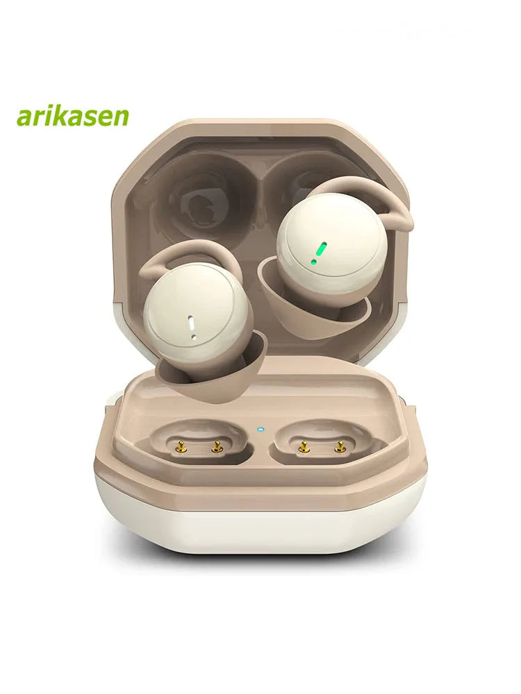 Sleep Earbuds in-Ear Earphones for Sleeping with 3 Sizes Ultra-Light Soft Silicone Noise Isolating Headphone Perfect for Sleep