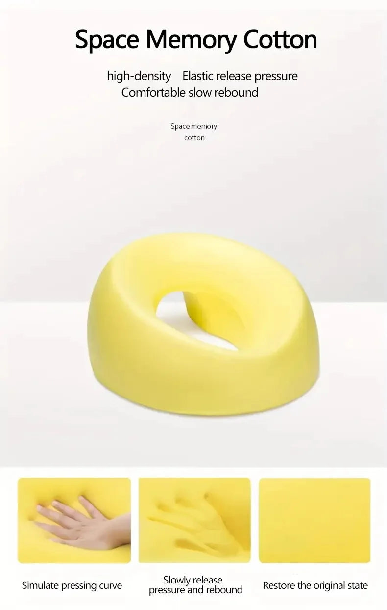 Memory Foam Face Pillow for Beauty Salon Massage Breathable Soft Reclining Neck Support Human-Enginedermatrestlying Pillow