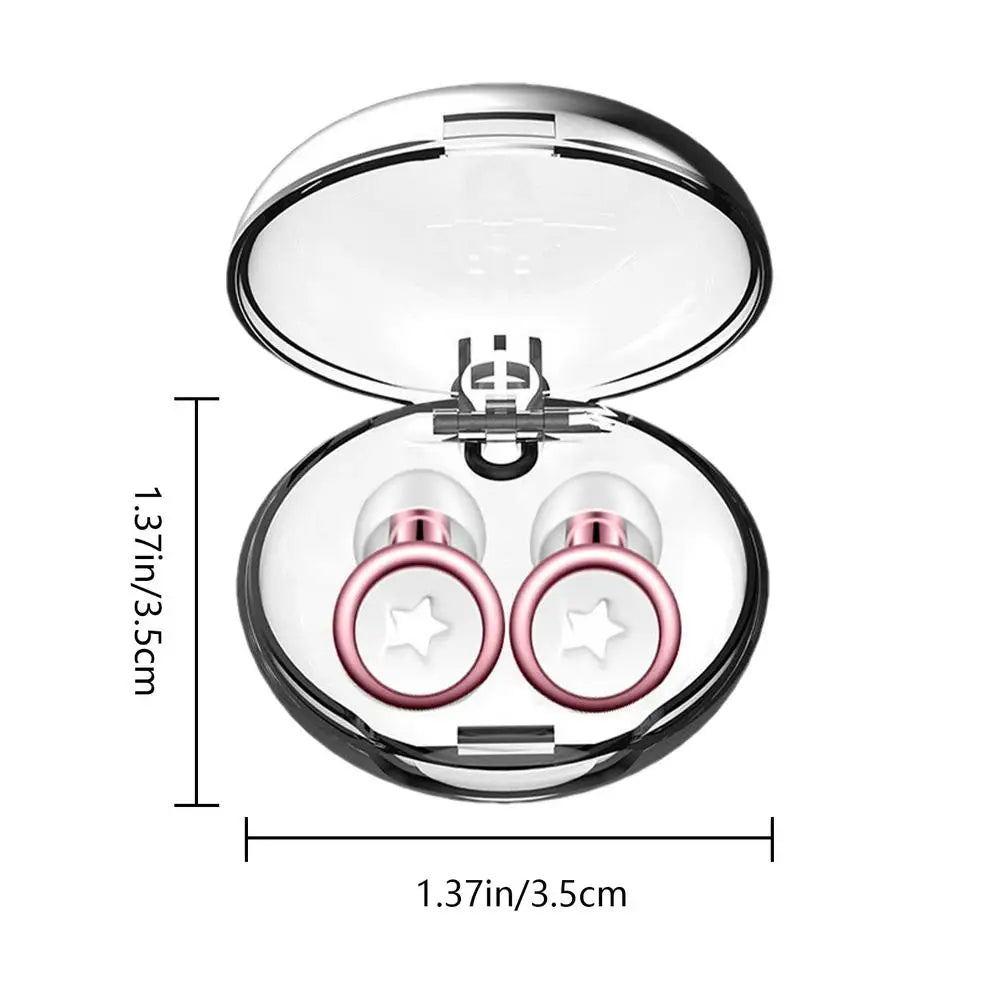 Ear Plugs Noise Cancelling Reusable Loop Earplugs With Storage Box Loop Sleep Earplugs Silicone Ear Plugs Flexible Airplane Ear