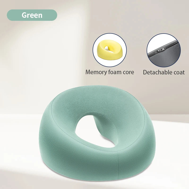 Memory Foam Face Pillow for Beauty Salon Massage Breathable Soft Reclining Neck Support Human-Enginedermatrestlying Pillow
