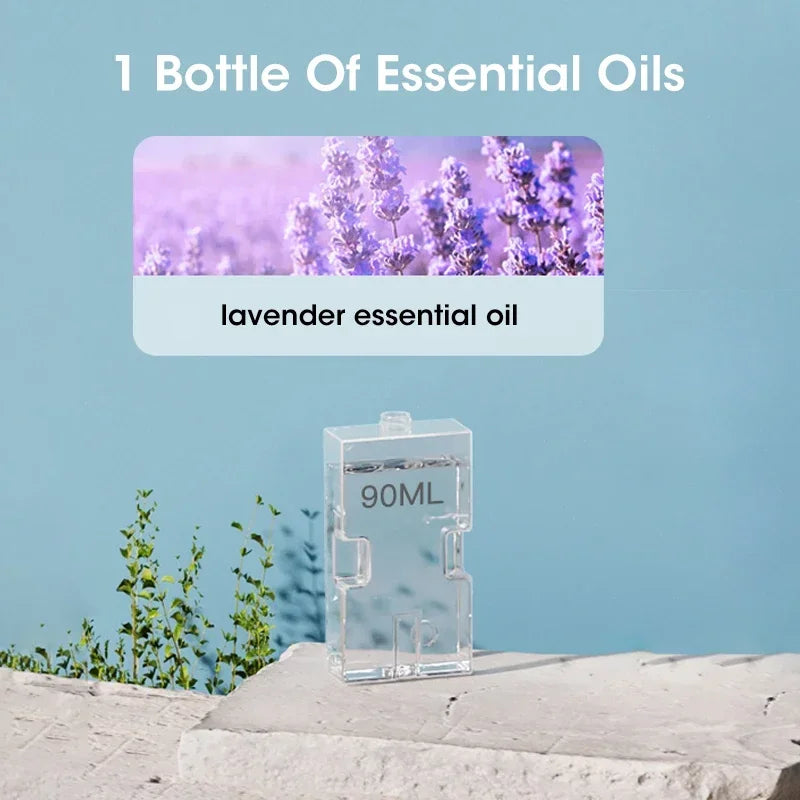 Automatic Sensor Aromatherapy Diffuser Night Light Essential Oil Diffuser Home Fragrance Machine for Relaxation Mood Enhancement