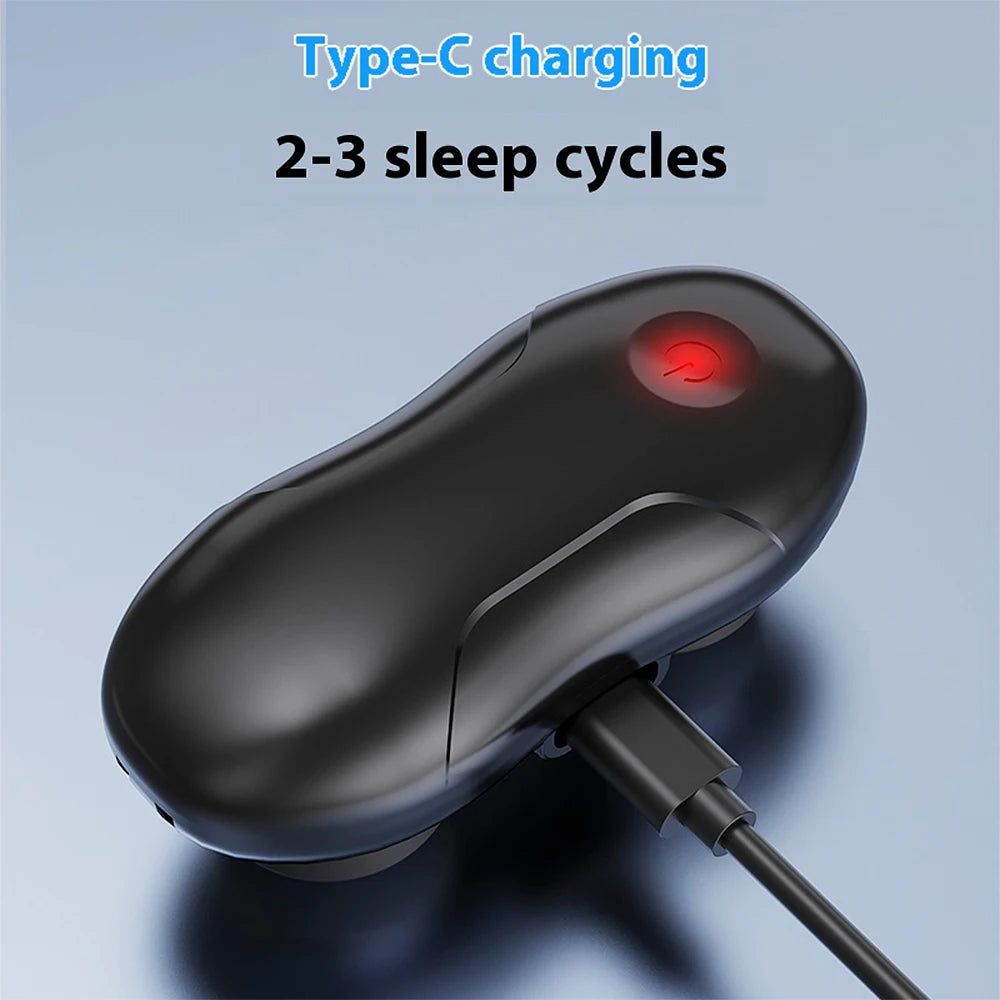 Smart Anti Snoring Device EMS Pulse Stop Snore Portable Comfortable Sleep Well Stop Snore Health Care Sleep Apnea Aid