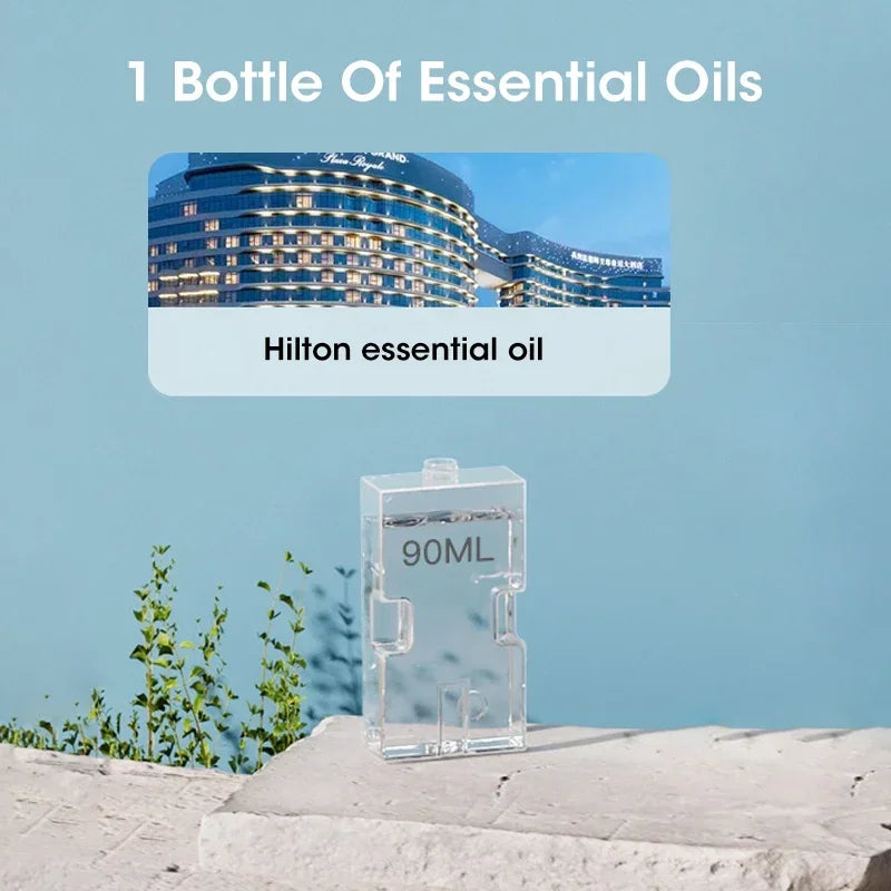 Automatic Sensor Aromatherapy Machine with Night Light Rechargeable Home Fragrance Aromatherapy Essential Oil Diffuser Scent