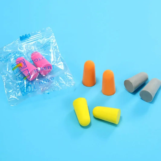 10Pair 5Pair Ear Plugs High-quality Foam Anti Noise Ear Plugs Ear Protectors Sleep Soundproof Earplugs Workplace Safety Supplies