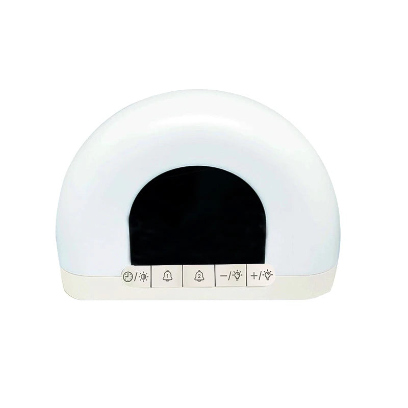 Wake Up Light Alarm Clock With Intelligent Night Light Digital Wake Up Light Workday Alarm Clock Sunrise/Sunset Smart Life