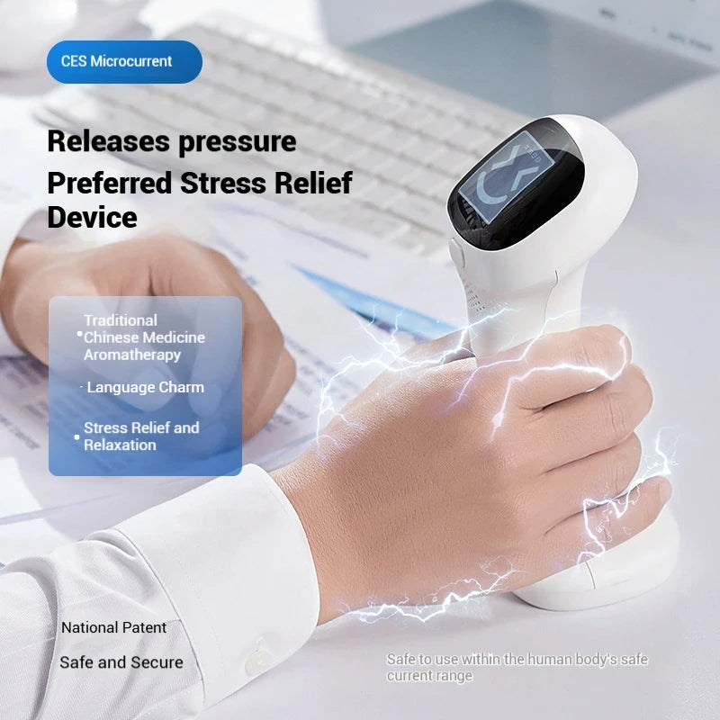 AI Smart Sleep Aid Handheld Microcurrent Sleep Relief Device  for Fast Sleep
