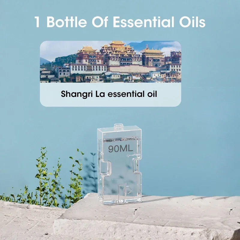 Automatic Sensor Aromatherapy Machine with Night Light Rechargeable Home Fragrance Aromatherapy Essential Oil Diffuser Scent